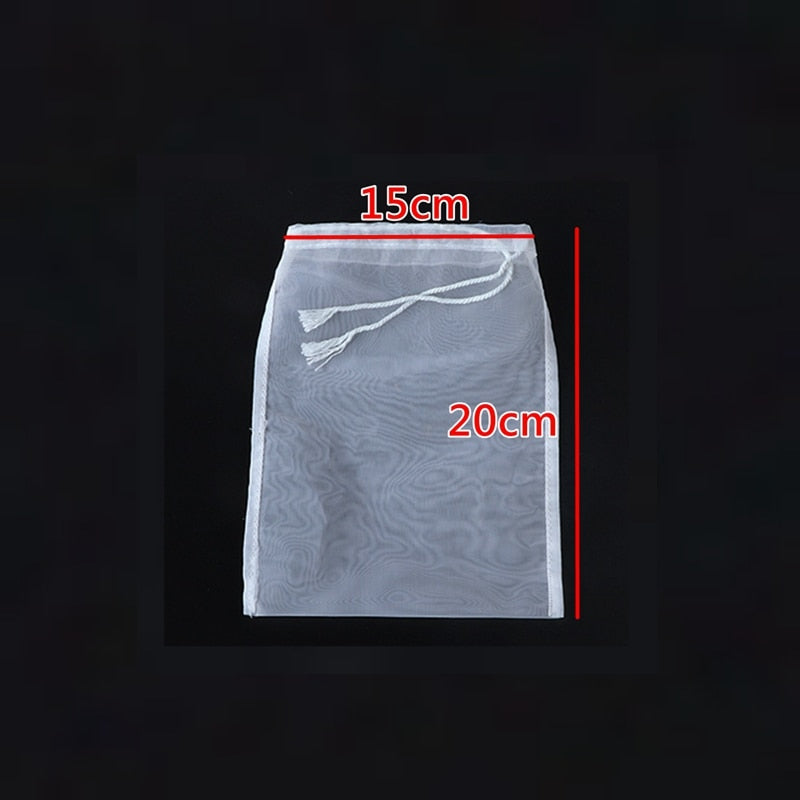 Nut Milk Reusable Nylon Mesh Filter Bag