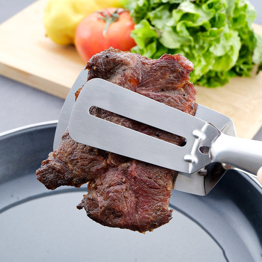 Stainless Steel Multifunctional Spatula Tongs