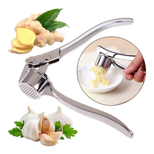 Stainless Steel Manual Garlic Press