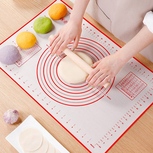 Large Non-stick Silicone Baking Mat with Scale