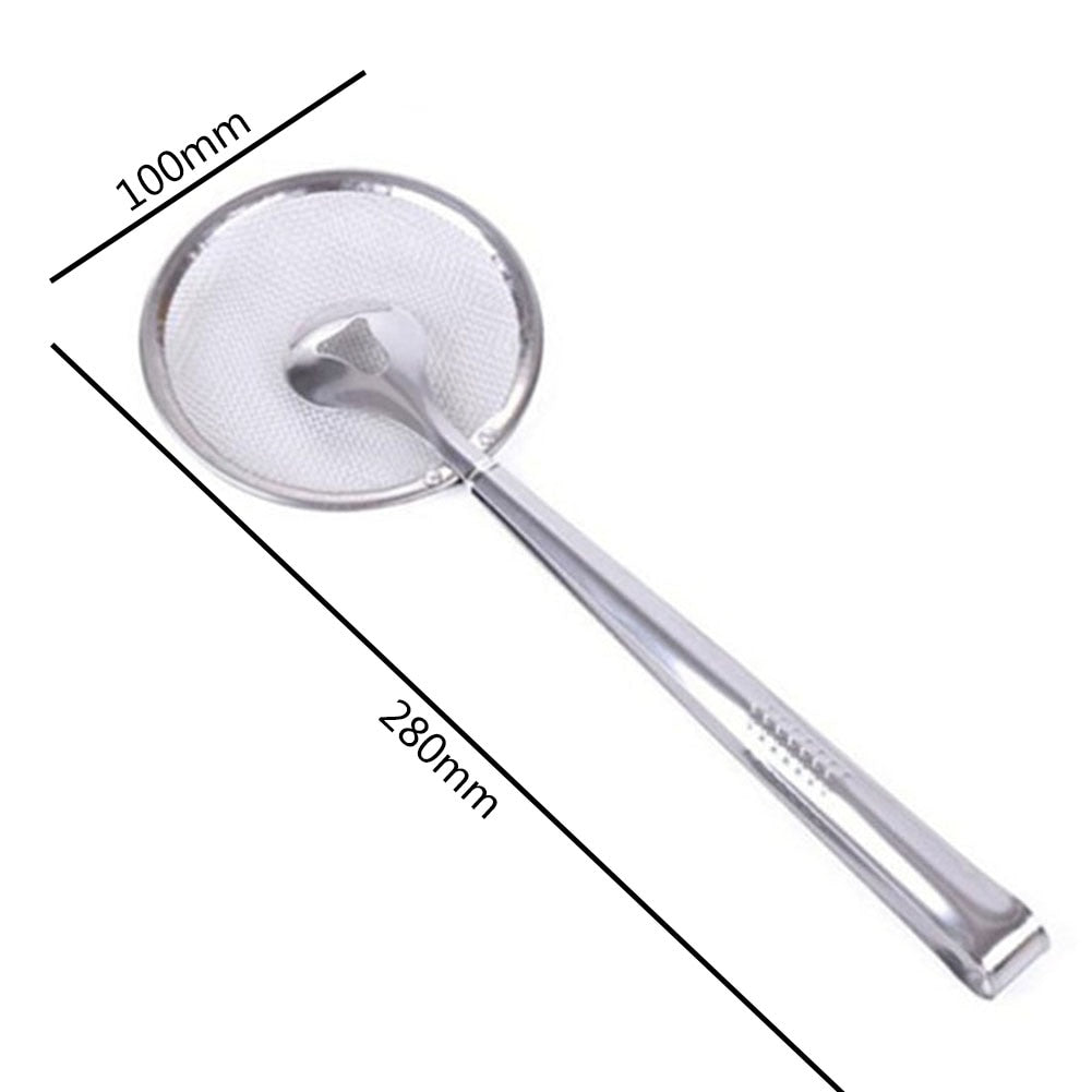 Stainless Steel Fried Food Strainer Spoon