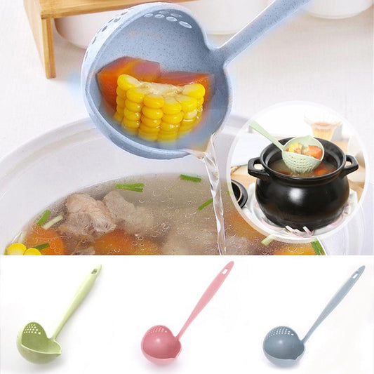 Long Handle Soup Strainer/Colander