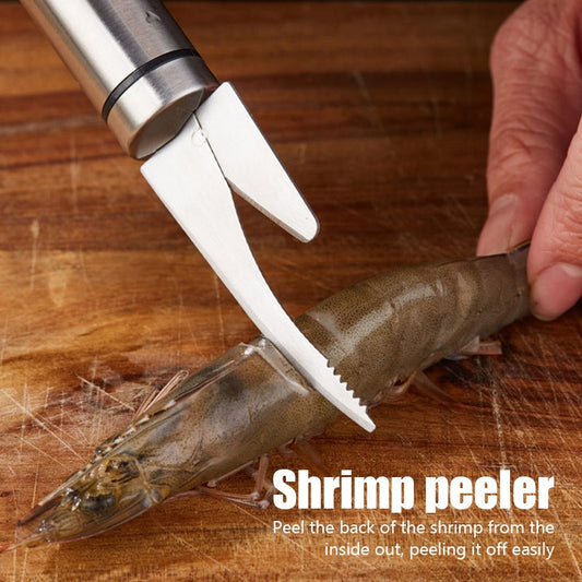 Stainless Steel Shrimp/Prawn Deveiner Knife